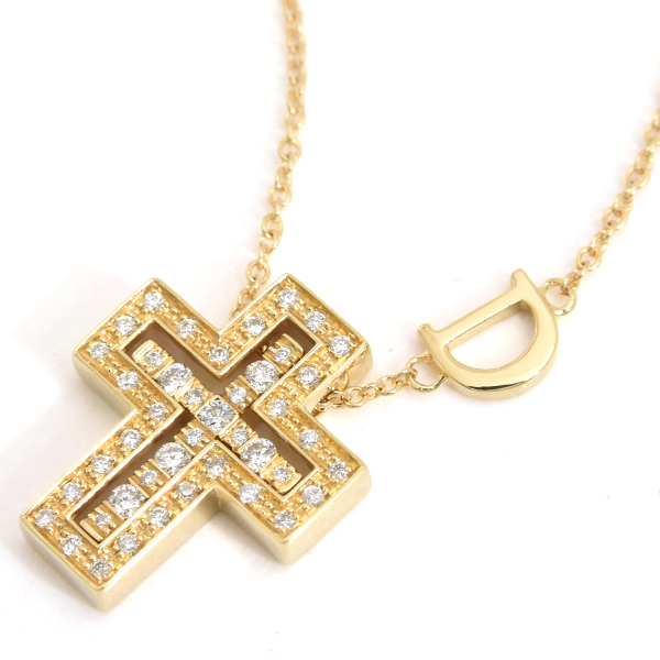 ダミアーニ ネックレス レディース ベルエポック XXS ネックレス イエローゴールド DAMIANI 750YG 中古