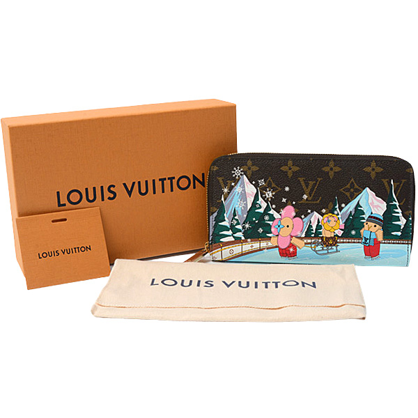 ルイヴィトン 財布 レディース ジッピー・ウォレット ヴィヴィエンヌ M82614 Louis Vuitton 未使用展示品