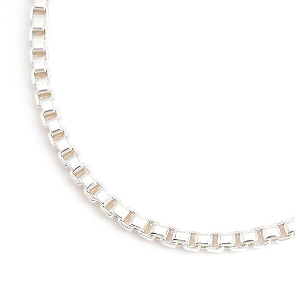 ティファニー ネックレス レディース メンズ ベネチアンリンク チェーン シルバー SV925 TIFFANY 中古