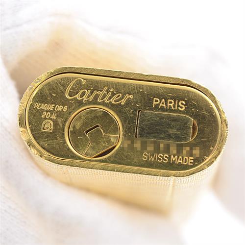 カルティエ Cartier ガスライター ゴールド メンズ【中古】