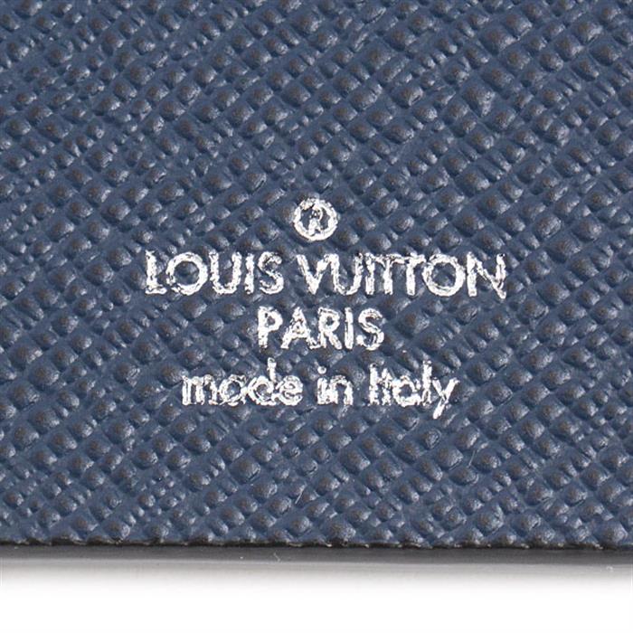 ルイヴィトン キーホルダー レディース ポルトクレ スピーディ LVエスカル バッグチャーム ブルー Louis Vuitton M69292 中古