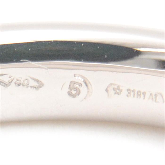 ダミアーニ 指輪 メンズ ヴェラモーレ 1Pダイヤモンド リング 19.5号程 ホワイトゴールド DAMIANI 750WG 中古