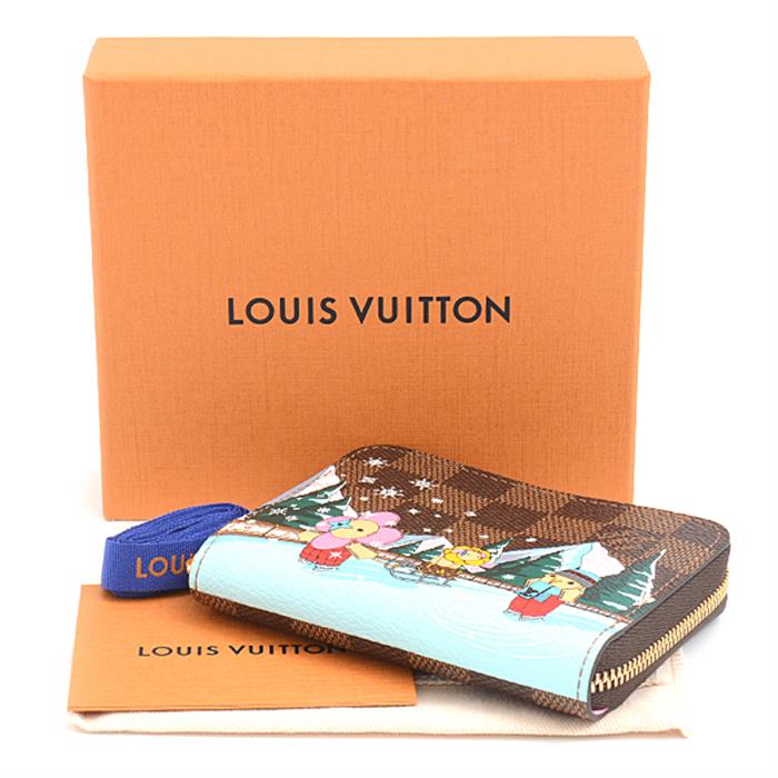 ルイヴィトン 財布 レディース ダミエ ジッピー・コイン パース ヴィヴィエンヌ ピンク Louis Vuitton N40721 未使用展示品