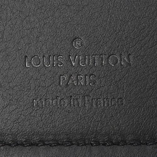 ルイヴィトン 財布 メンズ ダミエアンフィニ ポルトフォイユブラザ 長財布 ブルー N60081 Louis Vuitton 中古