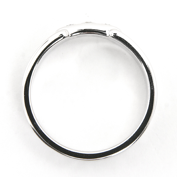 ティファニー 指輪 レディース アトラス 3Pダイヤモンド リング 11.5号程度 ホワイトゴールド TIFFANY 750WG K18 中古