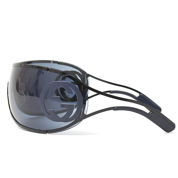 グッチ サングラス メンズ サングラス シールド スポーツタイプ ブルーレンズ GUCCI GG2799/S 中古