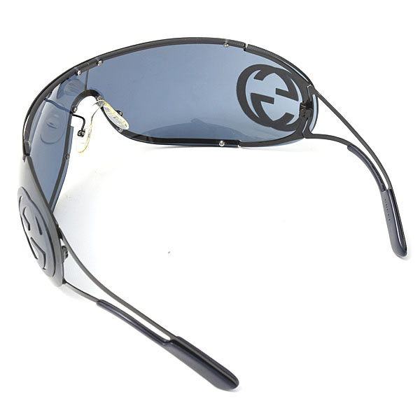 グッチ サングラス メンズ サングラス シールド スポーツタイプ ブルーレンズ GUCCI GG2799/S 中古