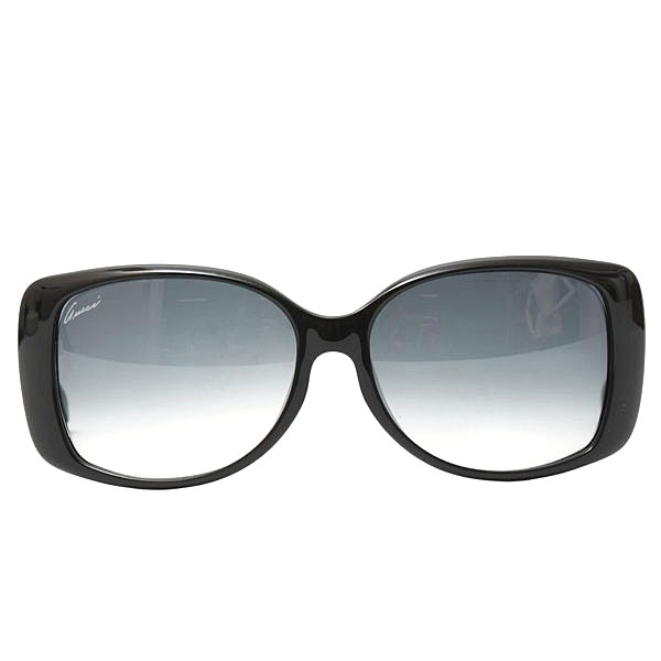 グッチ サングラス メンズ サングラス プラスチックフレーム グラデーションレンズ ブラック GUCCI GG3591 中古