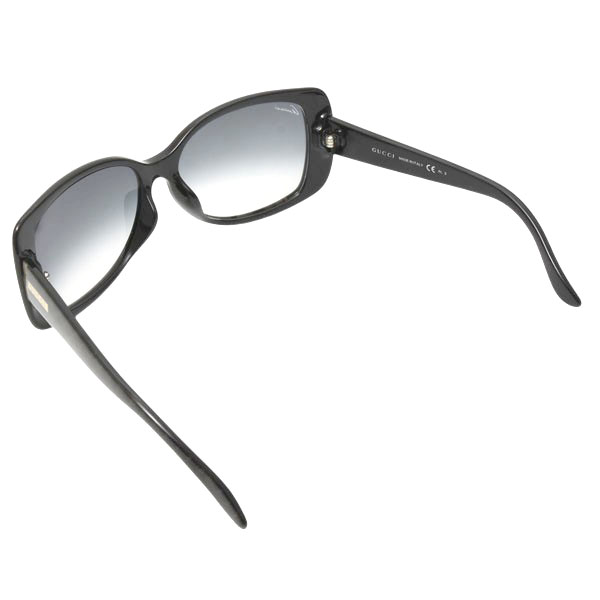 グッチ サングラス メンズ サングラス プラスチックフレーム グラデーションレンズ ブラック GUCCI GG3591 中古