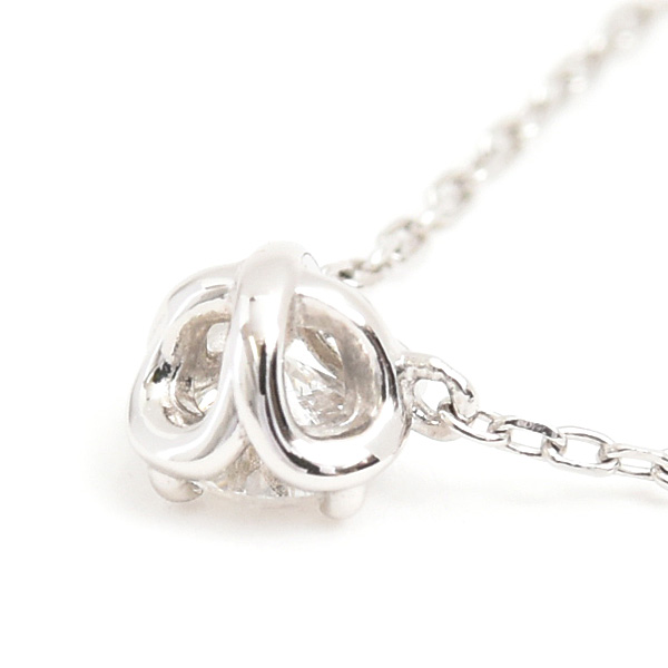 ヨンドシー ネックレス レディース 1P ダイヤモンド プラチナ PT850 4℃ 中古