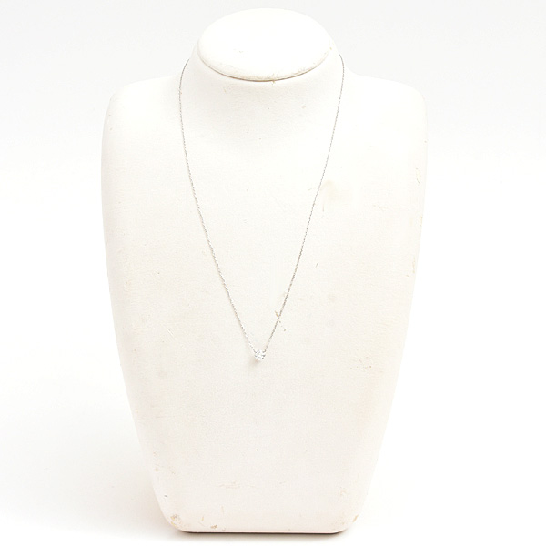 ヨンドシー ネックレス レディース 1P ダイヤモンド プラチナ PT850 4℃ 中古