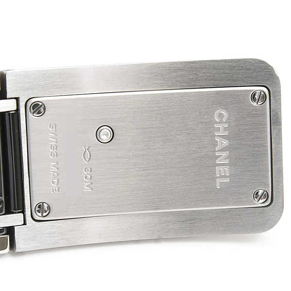 シャネル 時計 レディース コードココ ダイヤベゼル 電池式 ブラック文字盤 ブレス セラミック×ステンレス CHANEL H5148 中古