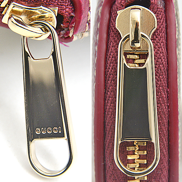 グッチ 財布 レディース グッチ ズー キャットシェイプ GG コインケース ボルドー×ベージュ 猫 ネコ GUCCI 818766 PVC 未使用展示品