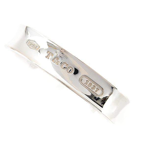 ティファニー ブレスレット メンズ レディース 1837 ナロー カフ バングル シルバー SV925 TIFFANY 中古