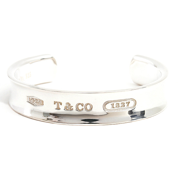 ティファニー ブレスレット メンズ レディース 1837 ナロー カフ バングル シルバー SV925 TIFFANY 中古
