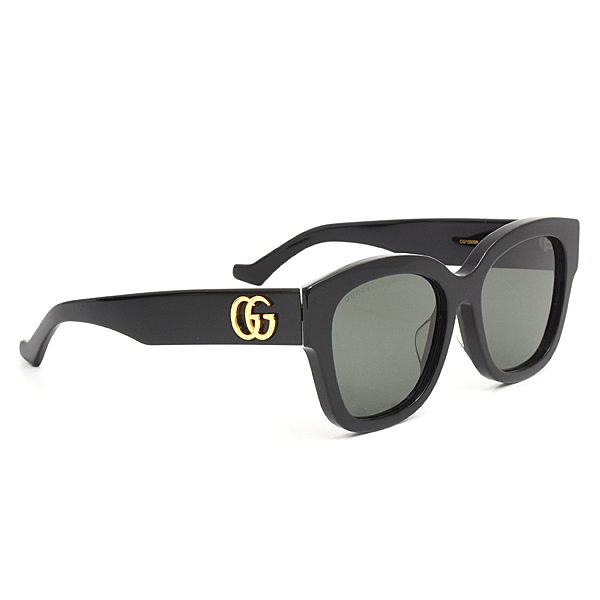 グッチ サングラス メンズ レディース アジアン フィット ブラック プラスチック GG1550SK GUCCI 中古