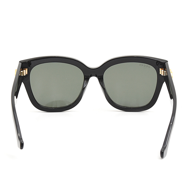 グッチ サングラス メンズ レディース アジアン フィット ブラック プラスチック GG1550SK GUCCI 中古