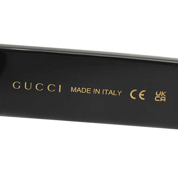 グッチ サングラス メンズ レディース アジアン フィット ブラック プラスチック GG1550SK GUCCI 中古