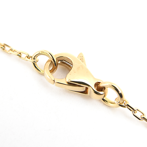 シャネル ネックレス レディース カメリア ペンダント イエローゴールド J2925 750YG K18 中古