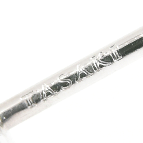 タサキ ピアス レディース リファインドリベリオン パール ダイヤ ピアス ゴールド TASAKI 750WG 中古