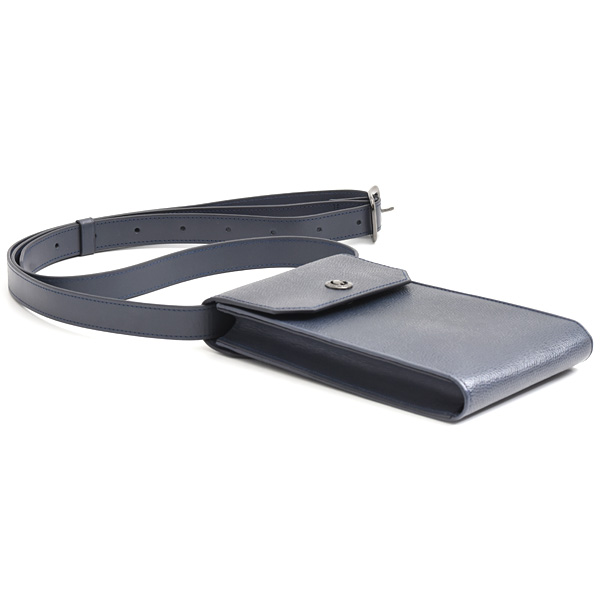 ハンティングワールド バッグ レディース メンズ スマートフォンケース282CGR レザー ネイビー HUNTING WORLD 中古