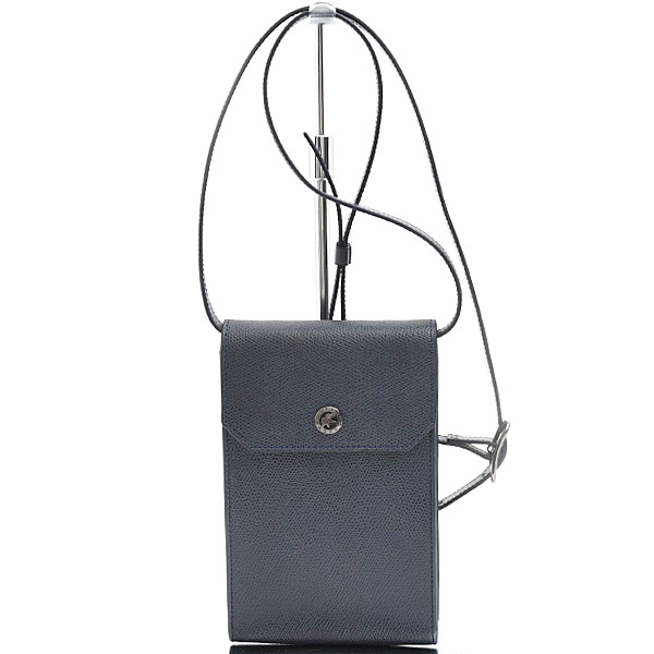 ハンティングワールド バッグ レディース メンズ スマートフォンケース282CGR レザー ネイビー HUNTING WORLD 中古