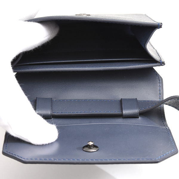 ハンティングワールド バッグ レディース メンズ スマートフォンケース282CGR レザー ネイビー HUNTING WORLD 中古