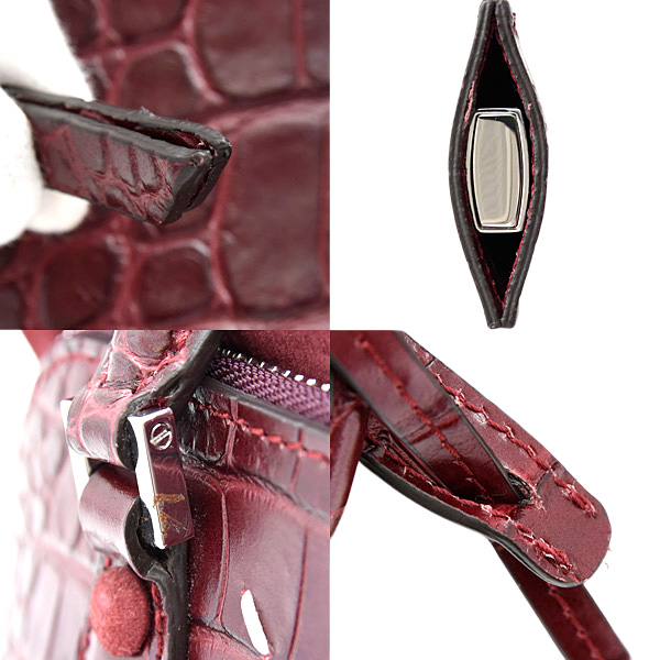 メゾンマルジェラ バッグ レディース 5AC クラシック ミニ クロスボディバッグ レザー ボルドー Maison Margiela 中古