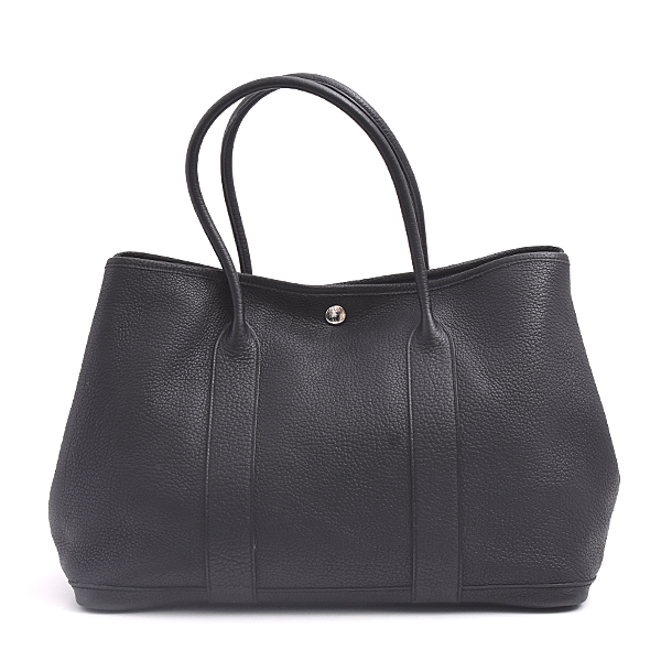 エルメス バッグ レディース メンズ ネゴンダ ガーデンパーティPM トートバッグ ブラック HERMES 中古