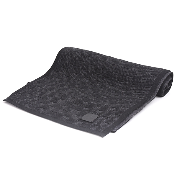 ルイヴィトン マフラー メンズ エシャルプ ネオ プティ ダミエ ブラック ウール100% Louis Vuitton M77988 中古