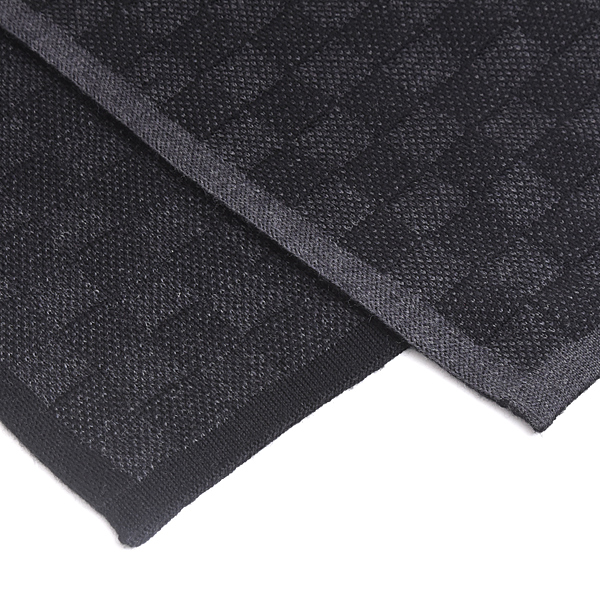 ルイヴィトン マフラー メンズ エシャルプ ネオ プティ ダミエ ブラック ウール100% Louis Vuitton M77988 中古