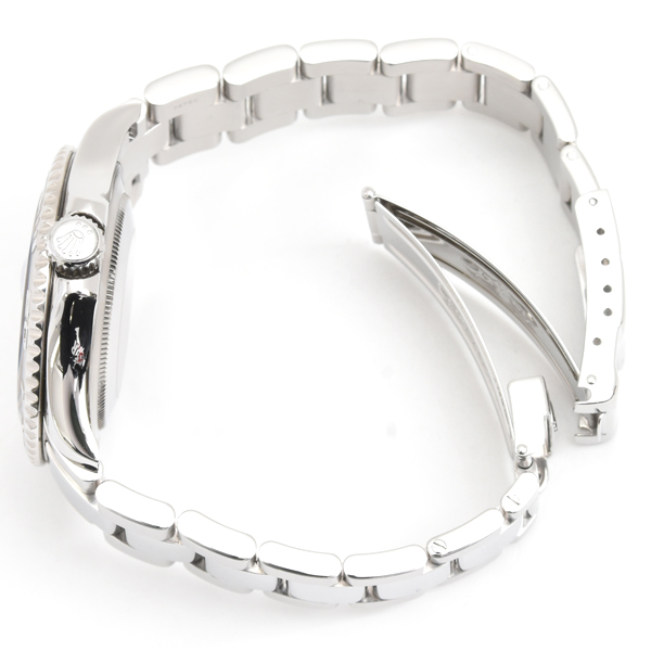 ロレックス 時計 メンズ ヨットマスター ロレジウム K番 自動巻 シルバー文字盤 ROLEX 16622 SS×PT 中古