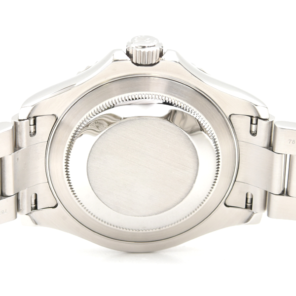 ロレックス 時計 メンズ ヨットマスター ロレジウム K番 自動巻 シルバー文字盤 ROLEX 16622 SS×PT 中古
