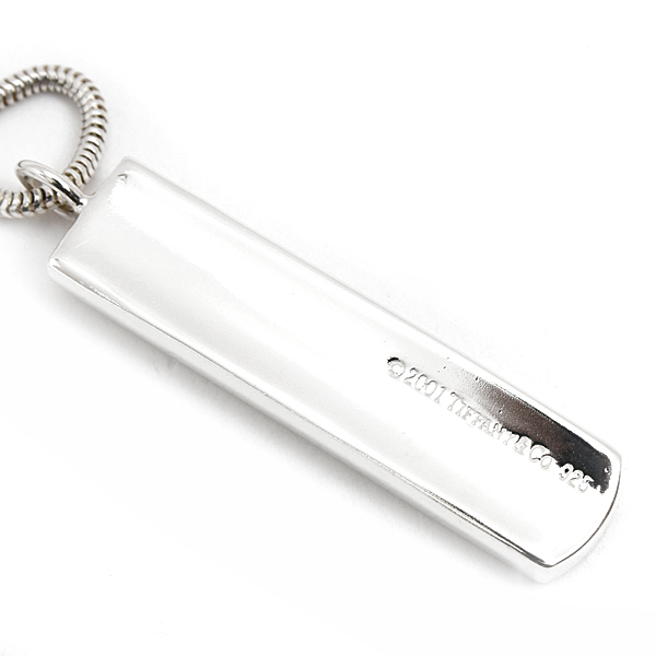 ティファニー ネックレス レディース 1837 ナローバー ラウンドスネークチェーン ペンダント スターリングシルバー TIFFANY SV925 中古