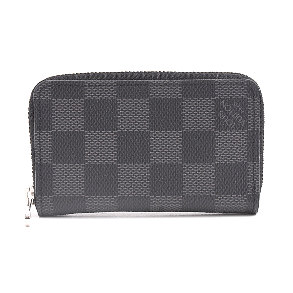 ルイヴィトン 財布 メンズ ダミエグラフィット ジッピーコインパース コインケース 小銭入れ カードケース Louis Vuitton N63076 中古