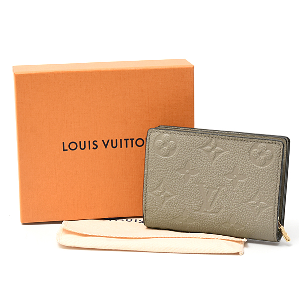 ルイヴィトン 財布 レディース モノグラム アンプラント ポルトフォイユ クレア 二つ折り  トゥルトレール M80152 Louis Vuitton 中古