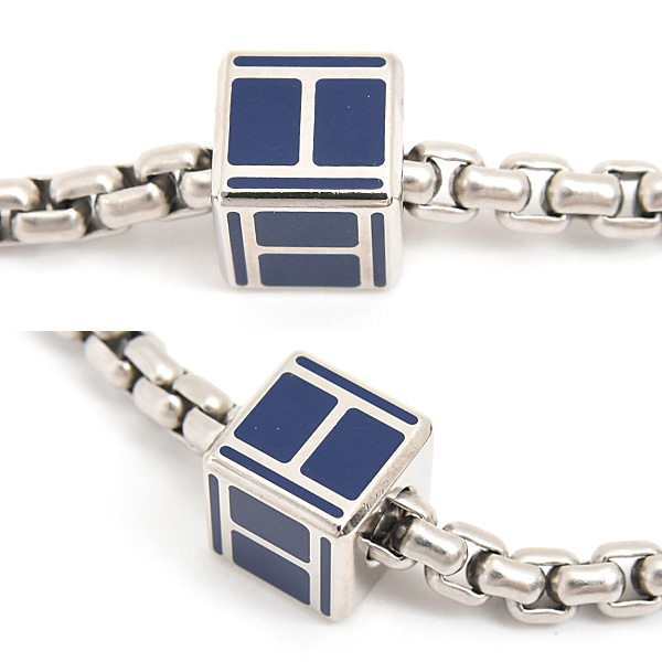 エルメス ブレスレット レディース メンズ バッファローホーン メリメロ Hキューブ メタル HERMES 中古