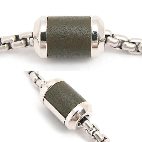 エルメス ブレスレット レディース メンズ バッファローホーン メリメロ Hキューブ メタル HERMES 中古