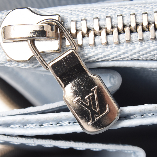 ルイヴィトン 財布 レディース ジッピーウォレット モノグラム ウォッシュドブルー M11776 Louis Vuitton 未使用展示品