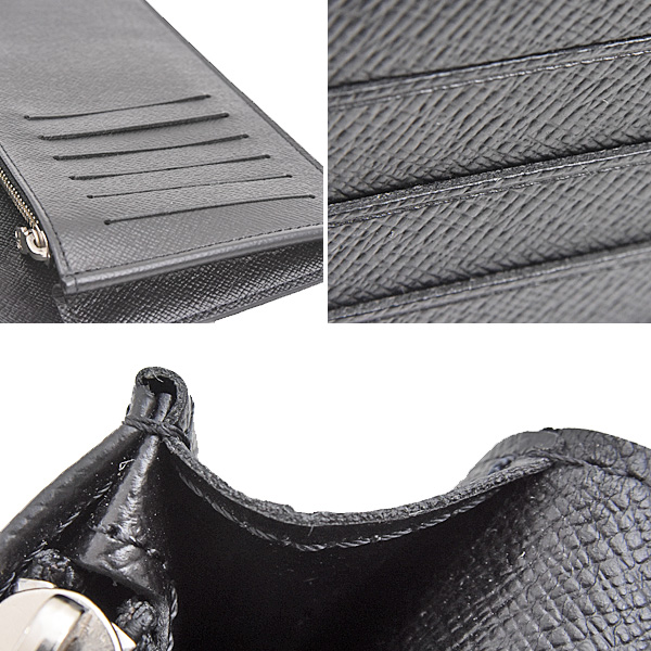 ルイヴィトン 財布 メンズ ダミエグラフィット ポルトフォイユブラザ 縦型 ロングウォレット 二つ折り 長財布 Louis Vuitton N62665 中古