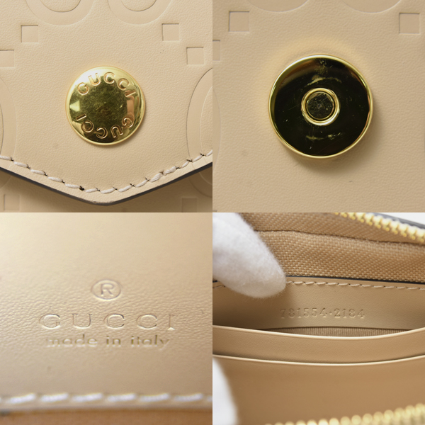 グッチ バッグ レディース GGミニショルダーバッグ ジャンボGG グッチシマ レザー ベージュ GUCCI 781554 未使用展示品