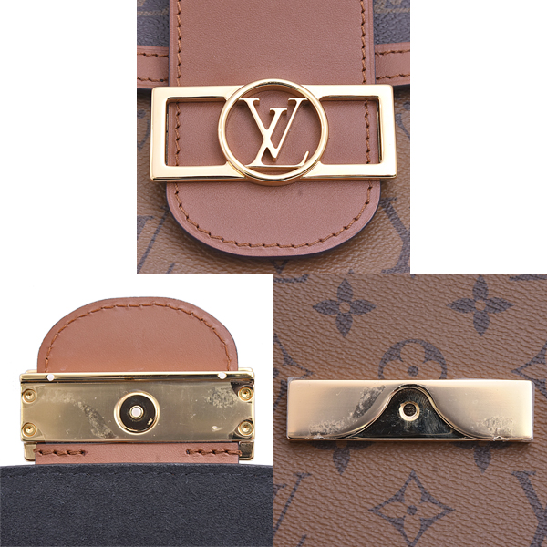 ルイヴィトン バッグ レディース モノグラムリバース ドーフィーヌMM ショルダーバッグ Louis Vuitton M45958 中古