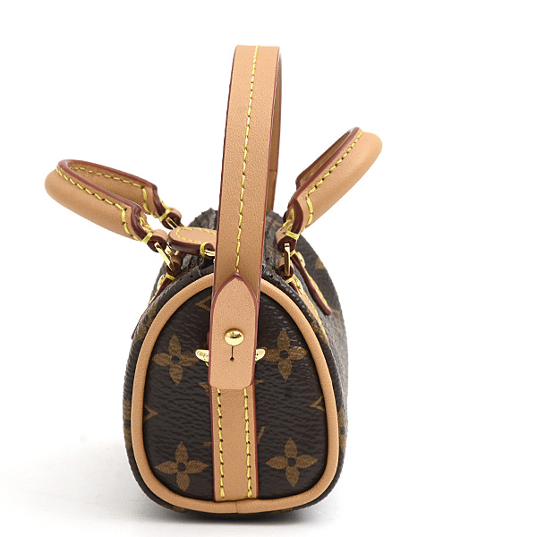 ルイヴィトン 小物 レディース モノグラム ビジューサック マイクロスピーディ バッグチャーム Louis Vuitton M00544 中古