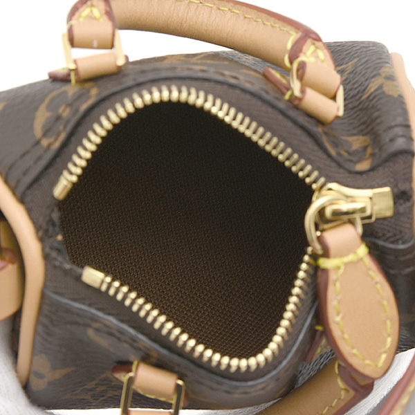 ルイヴィトン 小物 レディース モノグラム ビジューサック マイクロスピーディ バッグチャーム Louis Vuitton M00544 中古