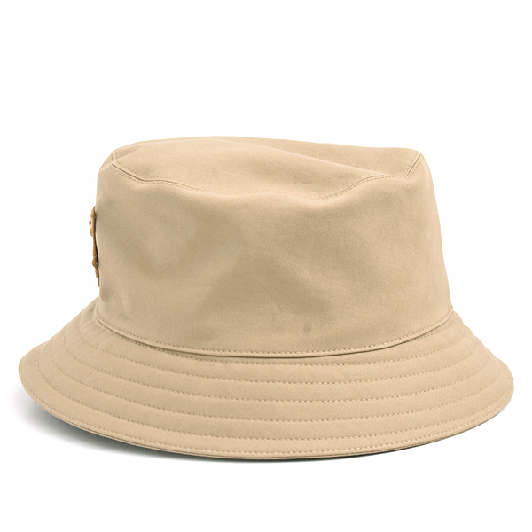 エルメス 帽子 メンズ レディース ハーパー Hセリエ バケットハット コットン サイズ57 ベージュ HERMES 中古