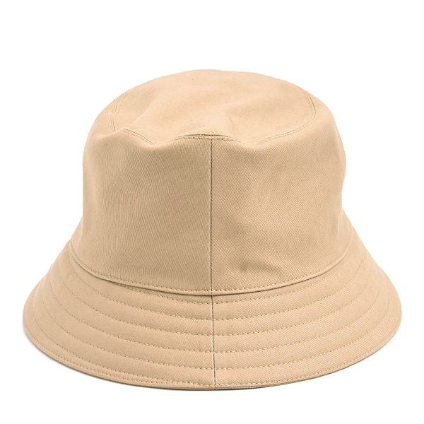 エルメス 帽子 メンズ レディース ハーパー Hセリエ バケットハット コットン サイズ57 ベージュ HERMES 中古