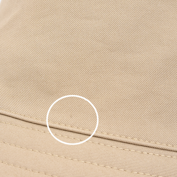 エルメス 帽子 メンズ レディース ハーパー Hセリエ バケットハット コットン サイズ57 ベージュ HERMES 中古