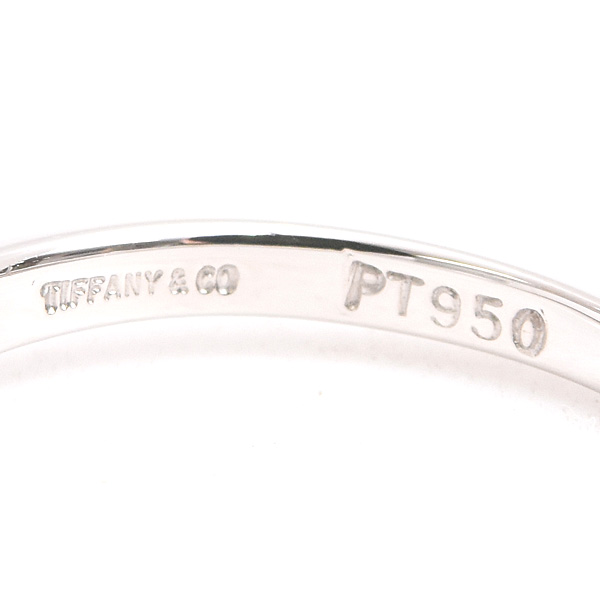 ティファニー 指輪 レディース ソリティア 立爪ダイヤ リング 8号 D0.25ct プラチナ TIFFANY PT950 中古