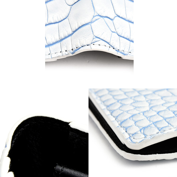 ルイヴィトン 財布 ポルトフォイユ ブラザ 二つ折り長財布 クロコダイル マット ブルー系 Louis Vuitton N80786 中古