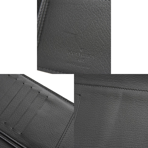 ルイヴィトン 財布 ポルトフォイユ ブラザ 二つ折り長財布 クロコダイル マット ブルー系 Louis Vuitton N80786 中古